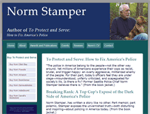 Tablet Screenshot of normstamper.com